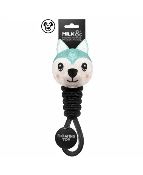 Jouet chien flottant Wolf loup aqua - Milk&Pepper