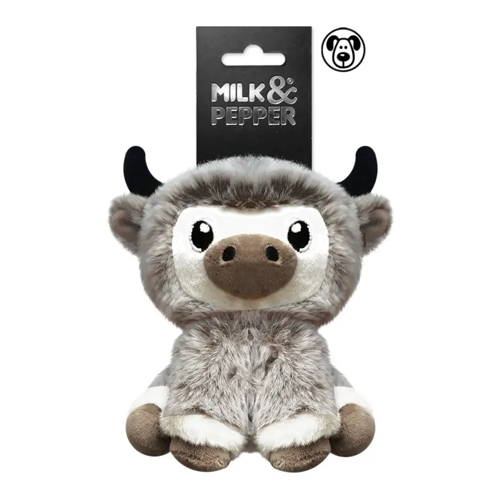 [J25090074] Peluche chien yack Yak - Milk&Pepper