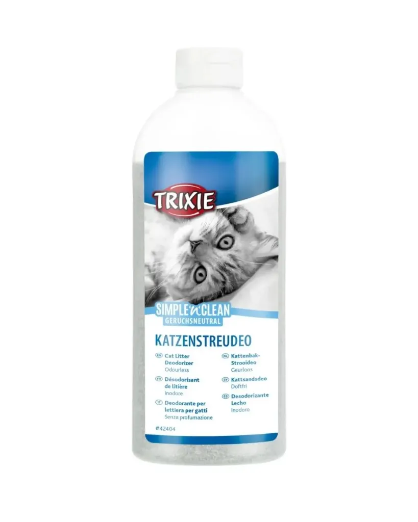 Désodorisant de litière sans parfum au charbon actif Simple'n'Clean (750 g) - Trixie