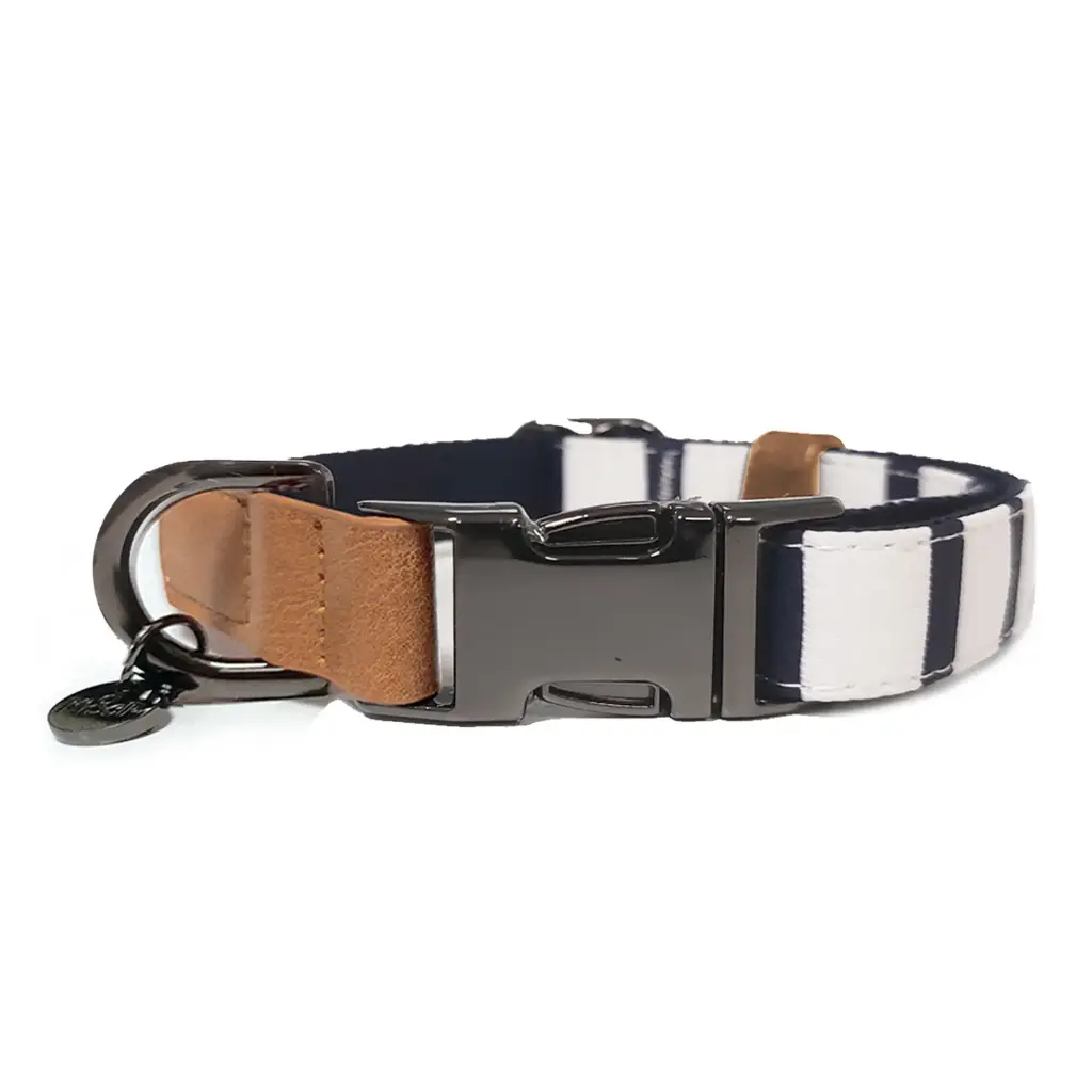 [J25090482] Collier Naval - Milk&Pepper (30 cm)