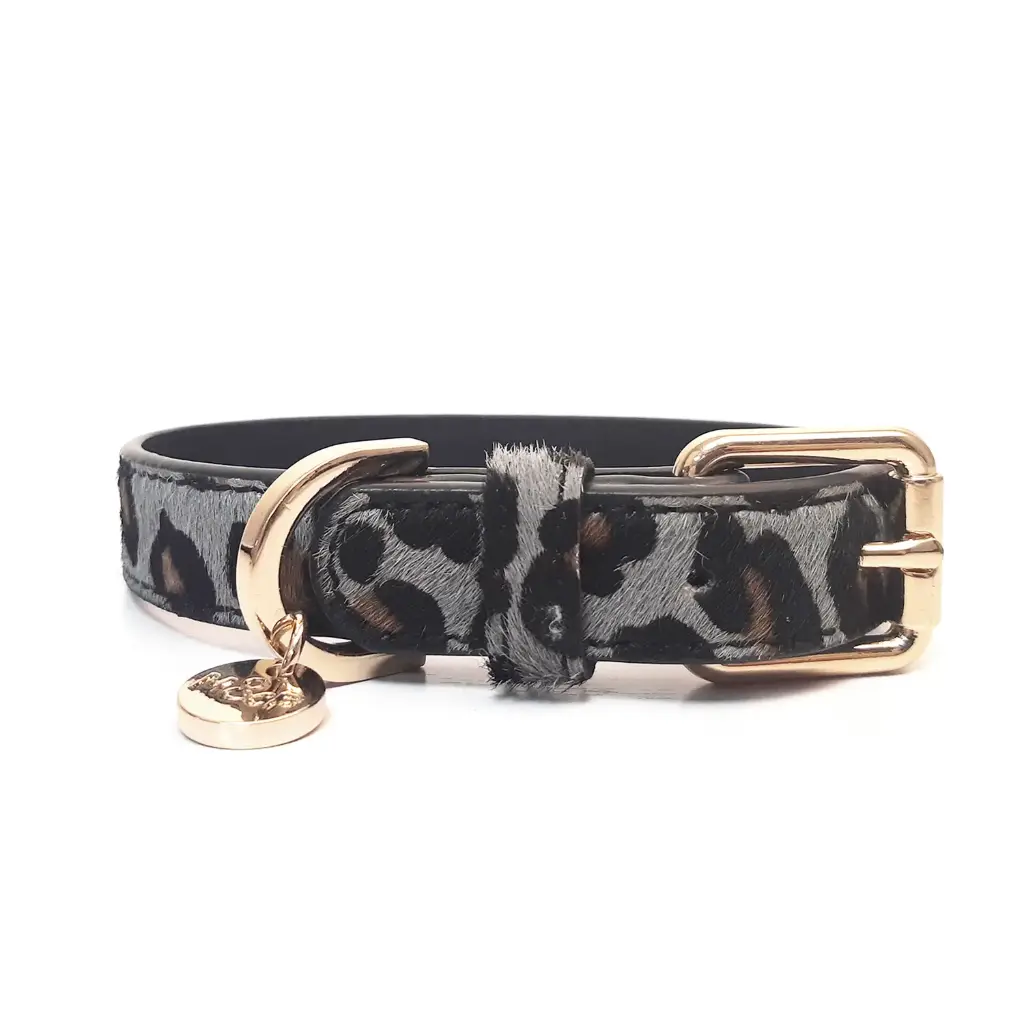 [J25090493] Collier Panthère - Milk&Pepper (26 cm)