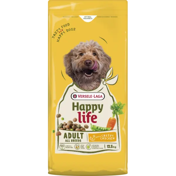 Happy Life Adult au poulet (12.5 kg) - Versele Laga