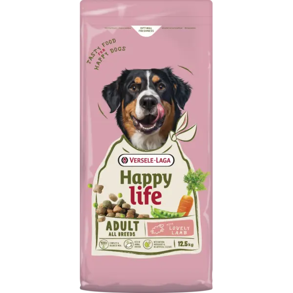 [J25100063] Happy Life Adult à l'agneau (12.5 kg) - Versele Laga