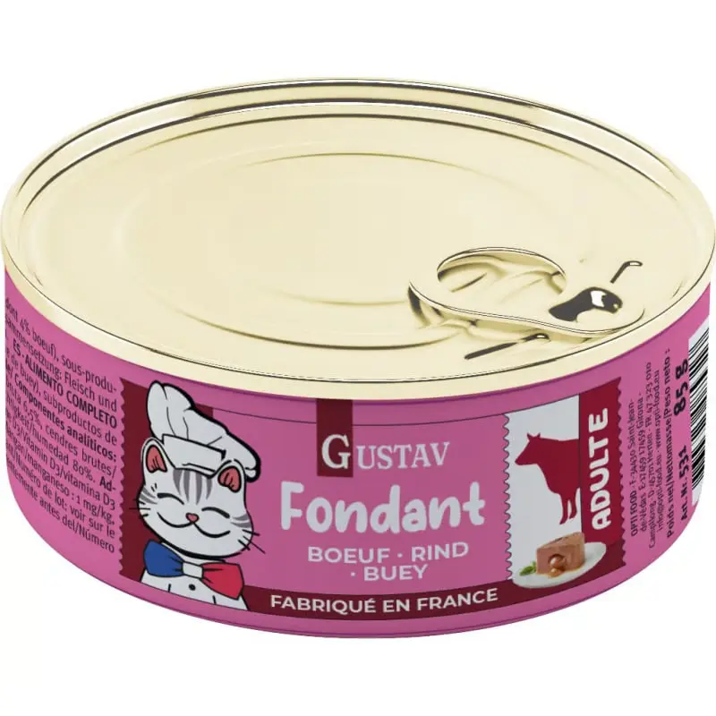 [J25100100] Fondant au boeuf (85 g) - Gustav