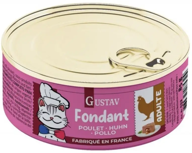 [J25100102] Fondant au poulet (85 g) - Gustav