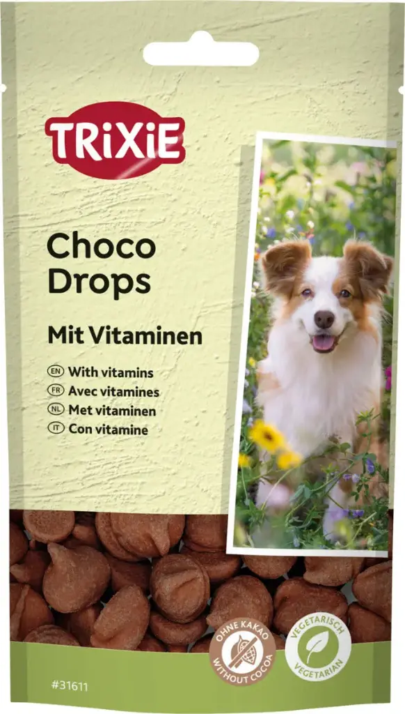 Choco Drops (sans cacao) avec vitamines (75 g) - Trixie