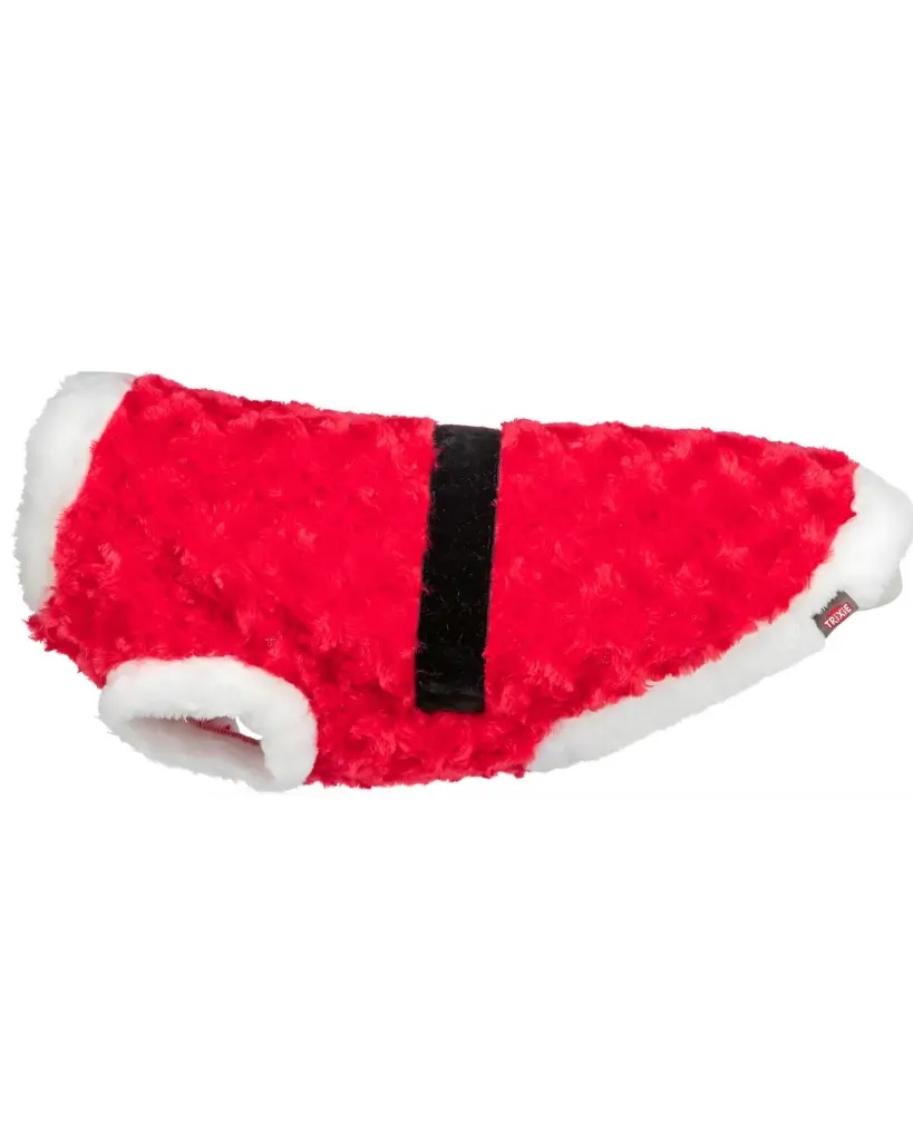 [J25100129] Manteau santa en peluche - Trixie (XS)