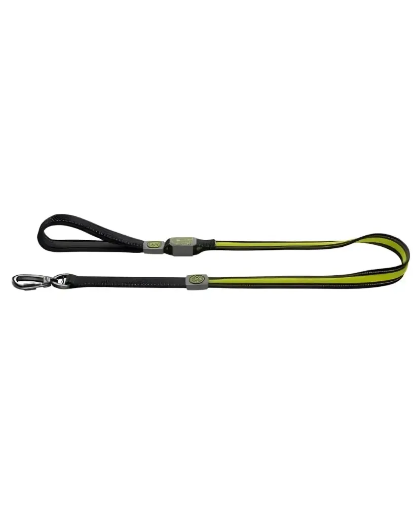[J25100164] Laisse Manoa Glow 120 cm (Jaune) - Hunter
