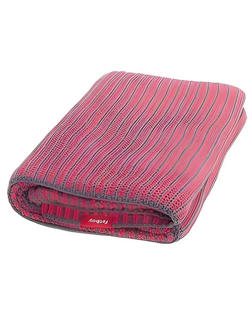 [J25100210] Plaid gris rose - Fatboy