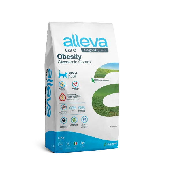 [J25100213] Obesity Glycemic Control chat adulte (5 kg) - Alleva