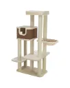 Arbre à chat Bertholo crème et brun foncé (165 cm) - Trixie