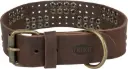 Collier en cuir rustique avec rivets - Trixie