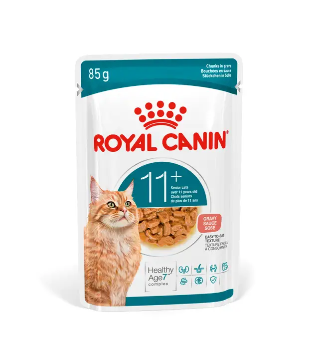 [J25110228] Pâtée en sauce Healthy Ageing 11+ (12 sachets 85 g) - Royal Canin