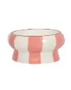Gamelle céramique Cool Cat Club Rose & Beige (15.5 cm) - Ziggy 