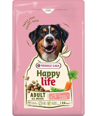 [J25110269] Happy Life Adult à l'agneau (2.5 kg) - Versele Laga