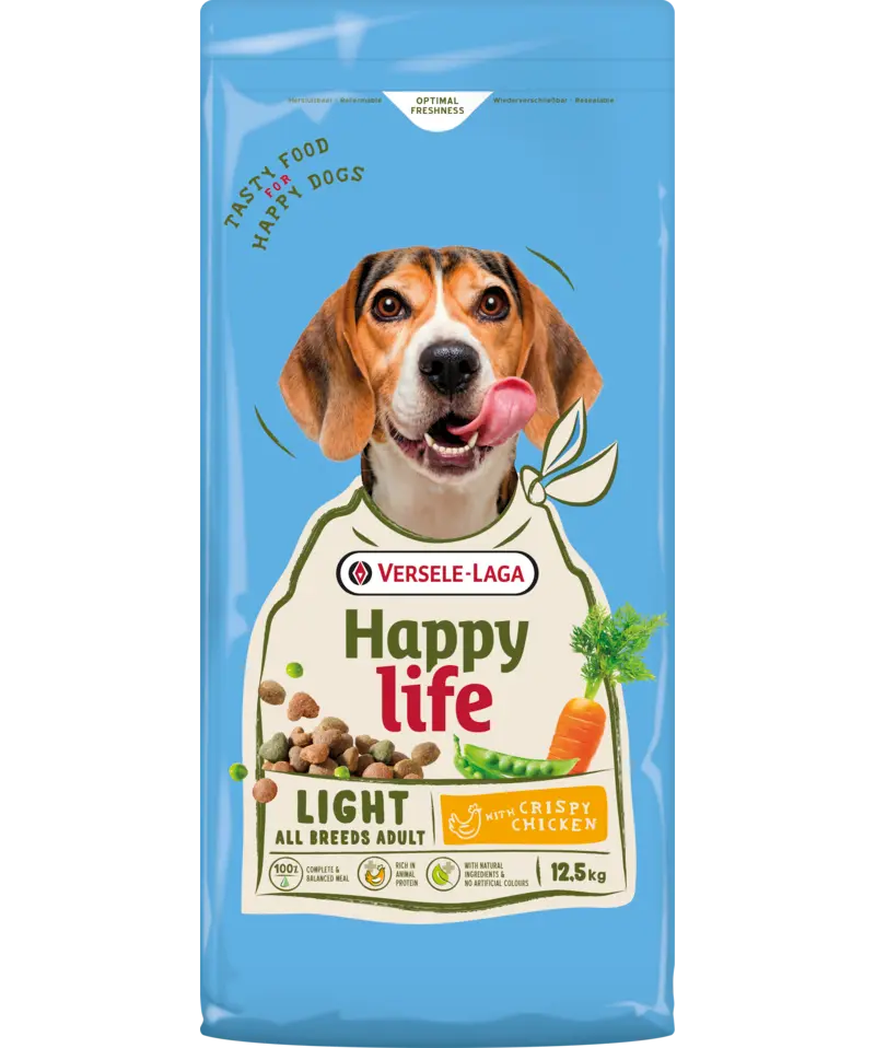 Happy life Adult Light au poulet (2.5 kg) - Versele-Laga