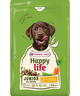 [J25110275] Happy Life Junior au poulet (2.5 kg) - Versele Laga