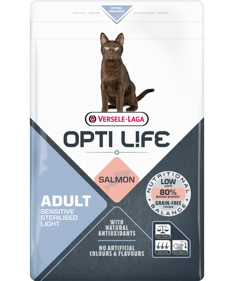 [J25110285] Opti Life Sensitive Sterilised/Light (1 kg) - Versele-Laga