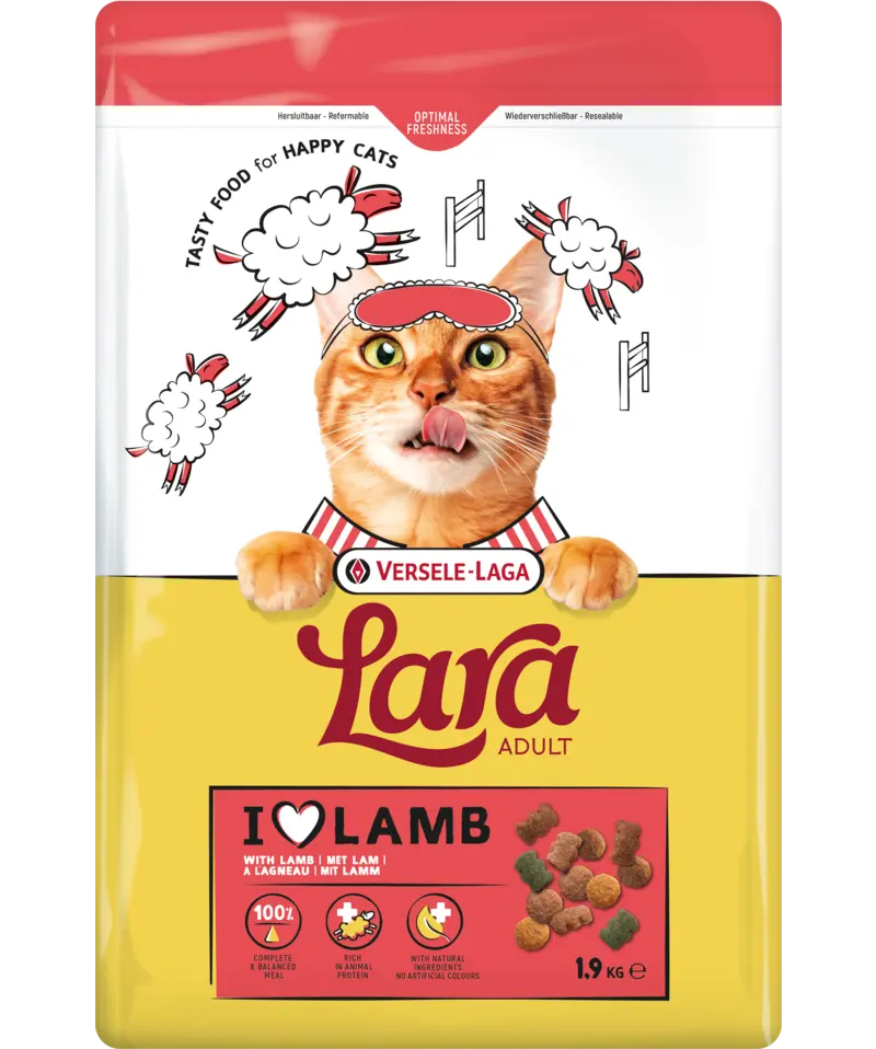[J25110300] Lara Adult à l'agneau (1.9 kg) - Versele-Laga
