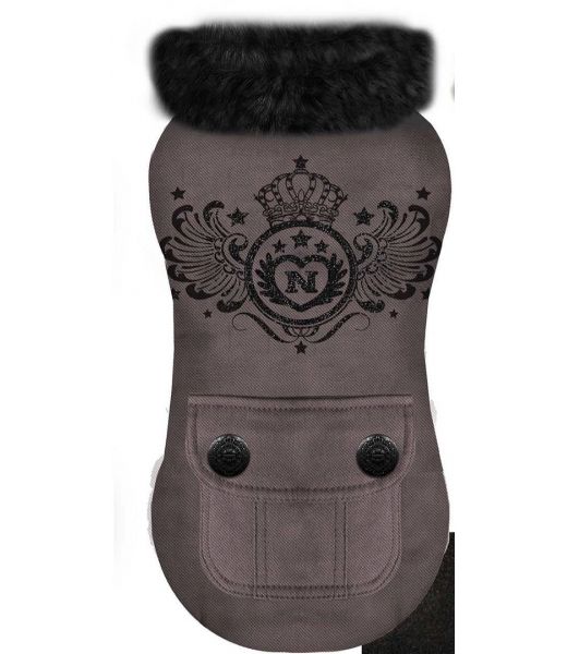 [J25110317] Parka City Taupe (Taille 1) - Noox