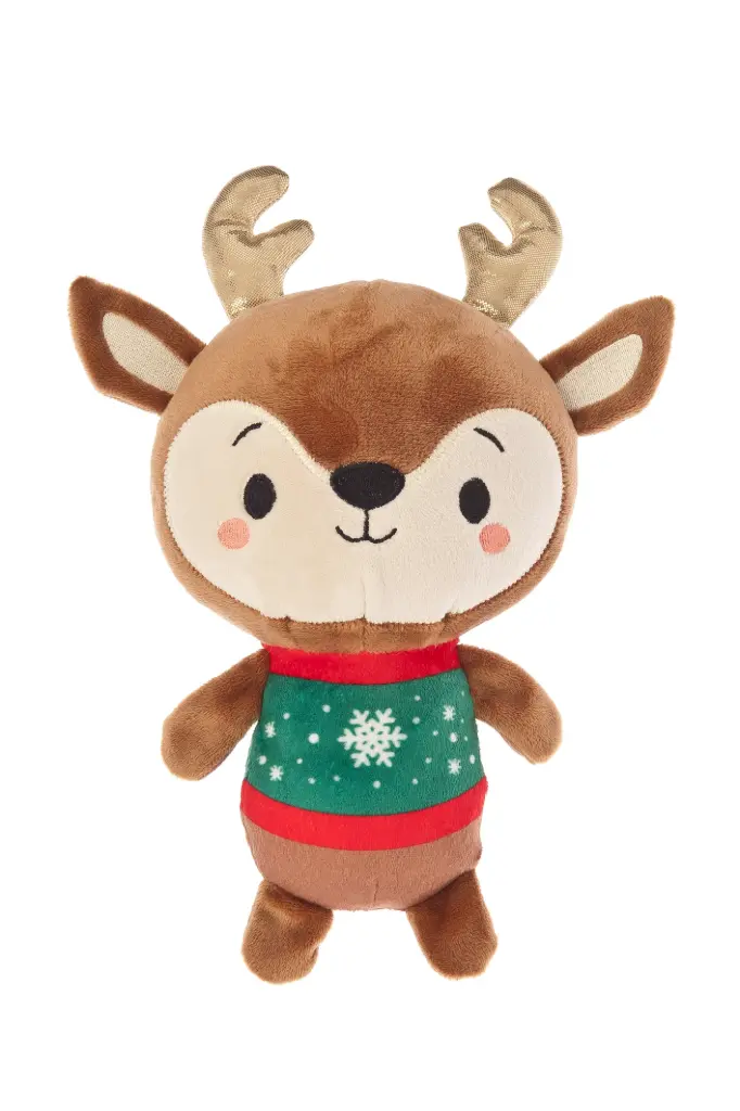 [J25110339] Mini peluches chien de Noël Testoline (jouet aléatoire) - Ferribiella