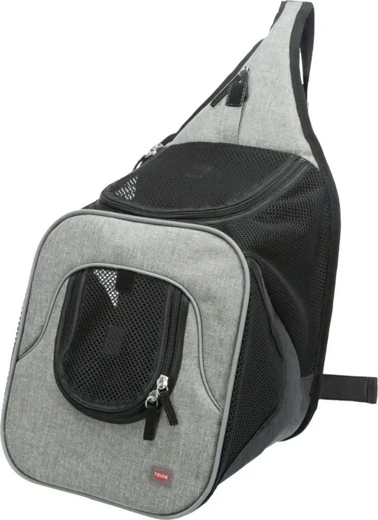 Sac ventral Savina (noir/gris) - Trixie