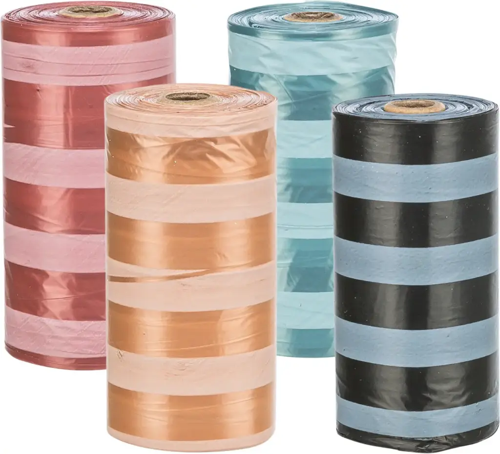 [J25110349] Sacs ramasse crottes (4 x 20 sacs, coloris aléatoire) - Trixie