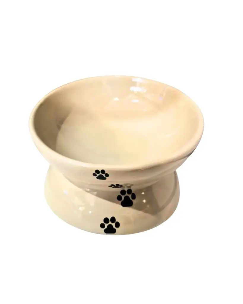 [J25110412] Gamelle surélevée en céramique (13 cm, coloris aléatoire) - Trixie