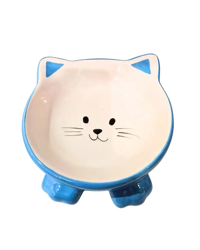 [J25110413] Gamelle surélevée céramique (14 cm, coloris aléatoire) - Trixie