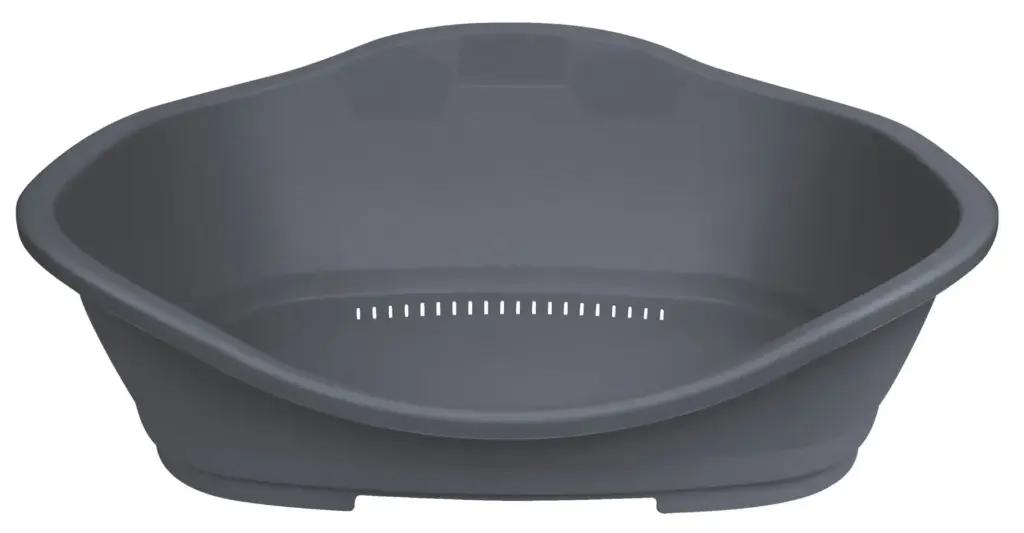 [J25110435] Lit sleeper plastique gris foncé - Trixie (56 x 41 cm)