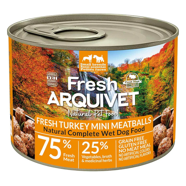 [J25120043] Mini boulettes de viande fraîches à la dinde (200 g) - Arquivet