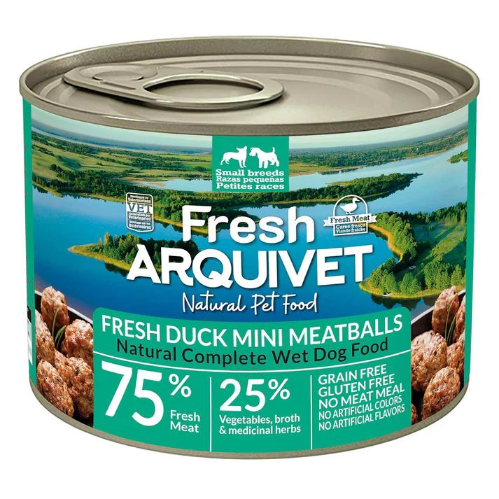 [J25120047] Mini boulettes de viande fraîches au canard (200 g) - Arquivet