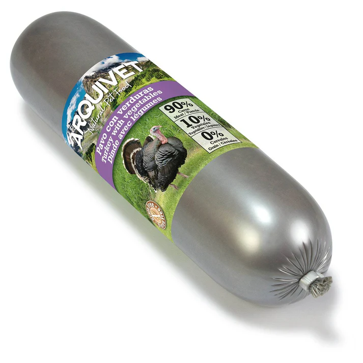 [J25120048] Saucisse de dinde aux légumes (500 g) - Arquivet