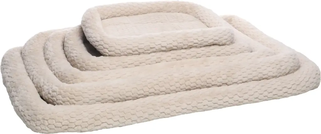 Coussin Naya rectangle arrondis Beige - Flamingo