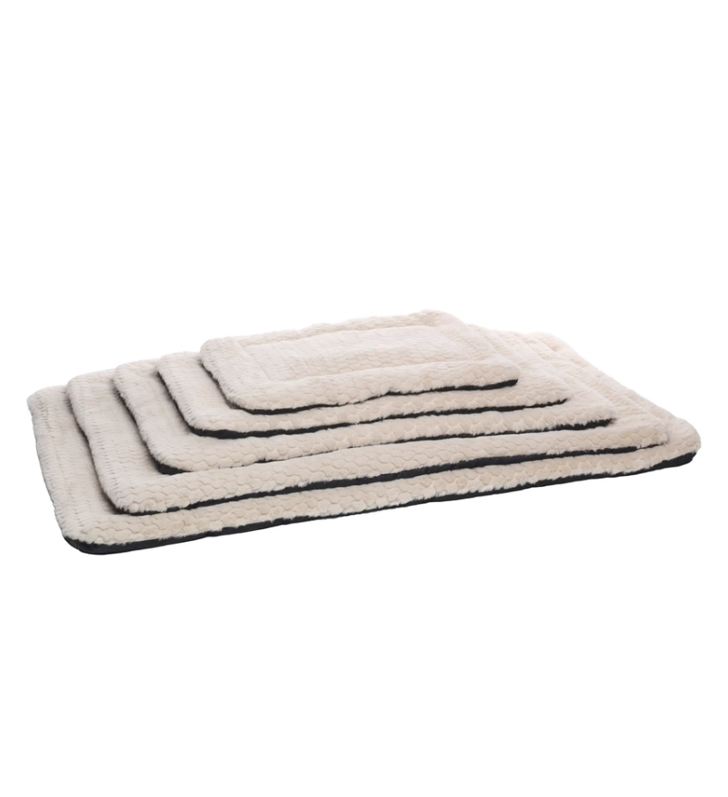 [J25120131] Coussin Naya rectangle plat beige - Flamingo (Taille 1)