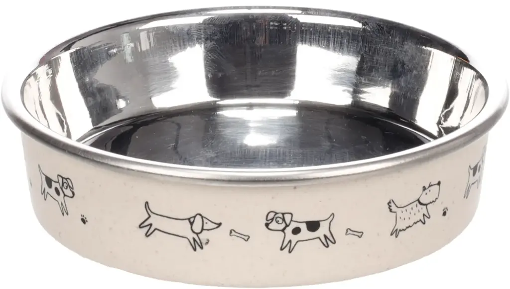 Gamelle Jappie rond beige - Flamingo