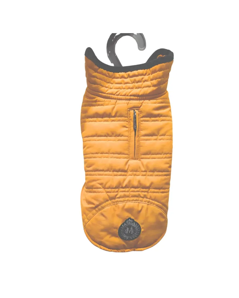 [J25120152] Manteau block jaune (24 cm) - Milk&Pepper