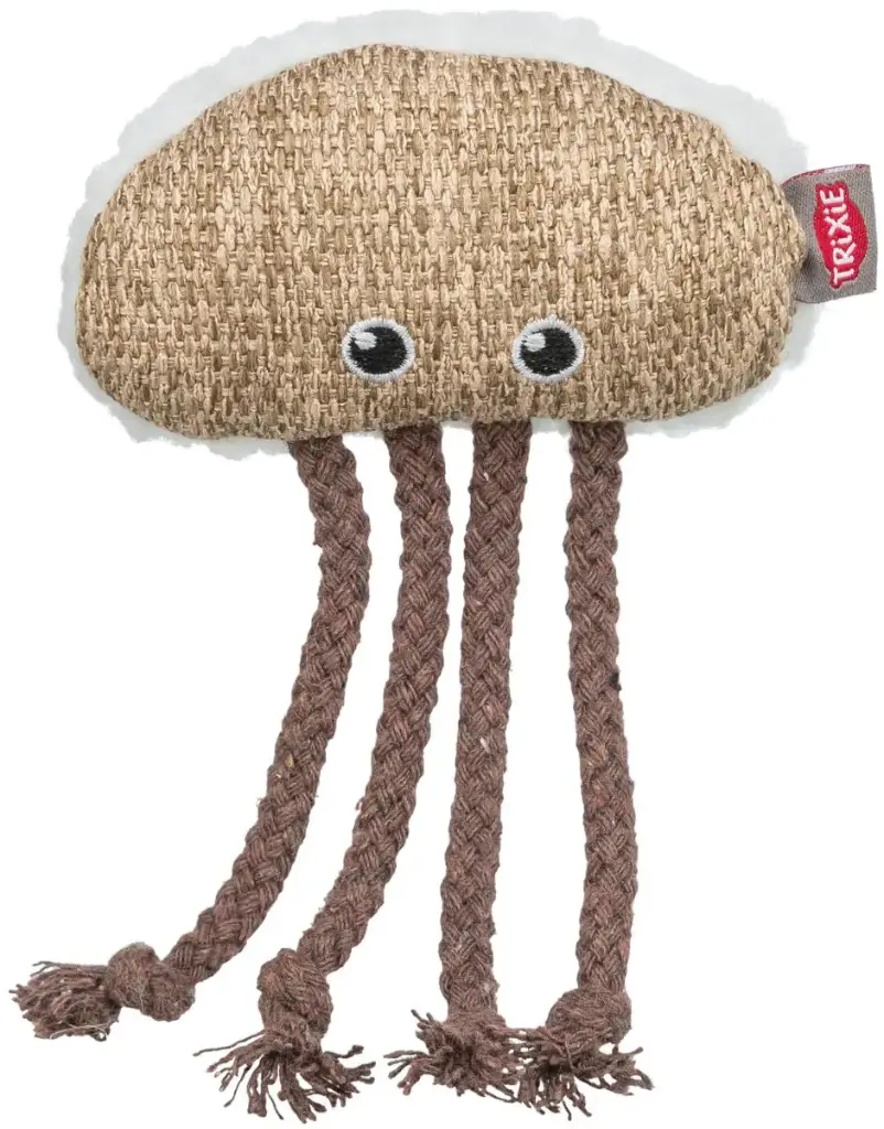 Peluche méduse pour chat avec catnip (14 cm) - Trixie