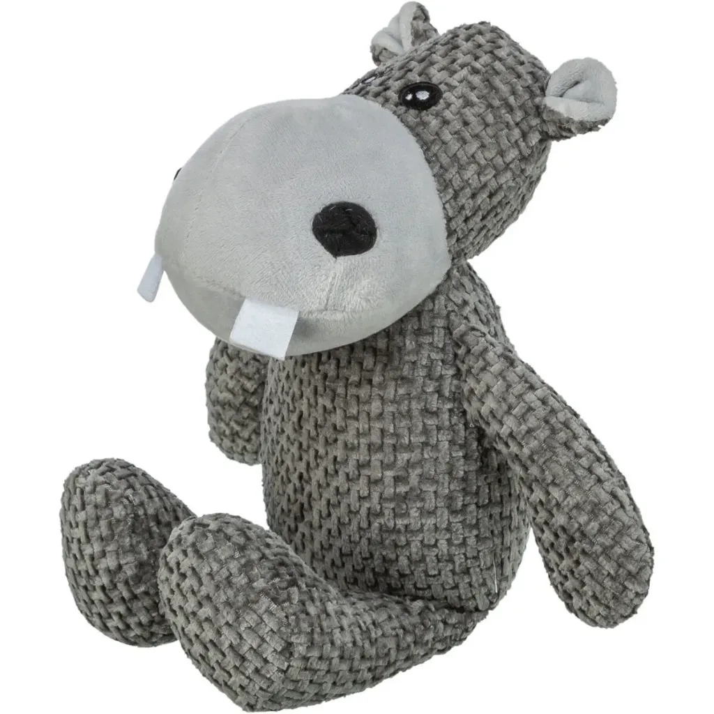 Peluche silencieuse pour chien Hippopotame (31 cm) - Trixie
