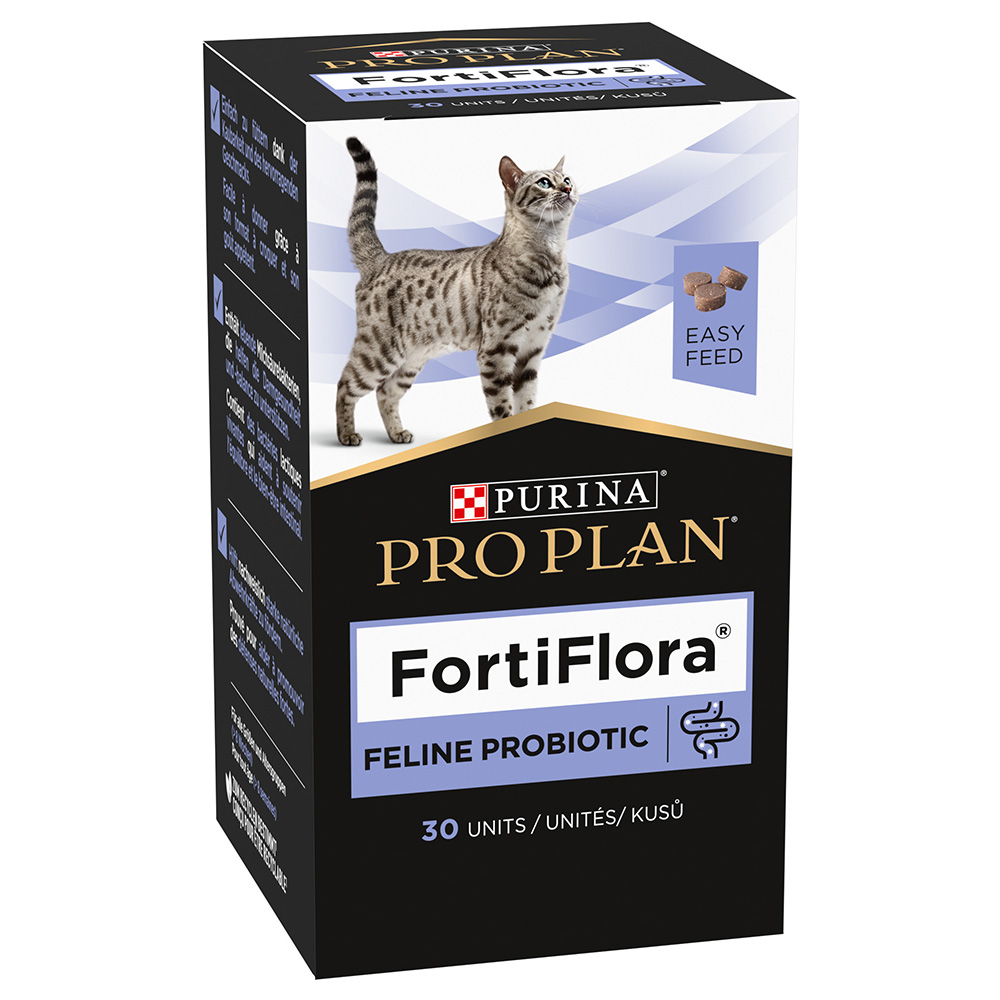 [J26010001] Fortiflora chat en comprimés (30 comprimés) - Pro Plan
