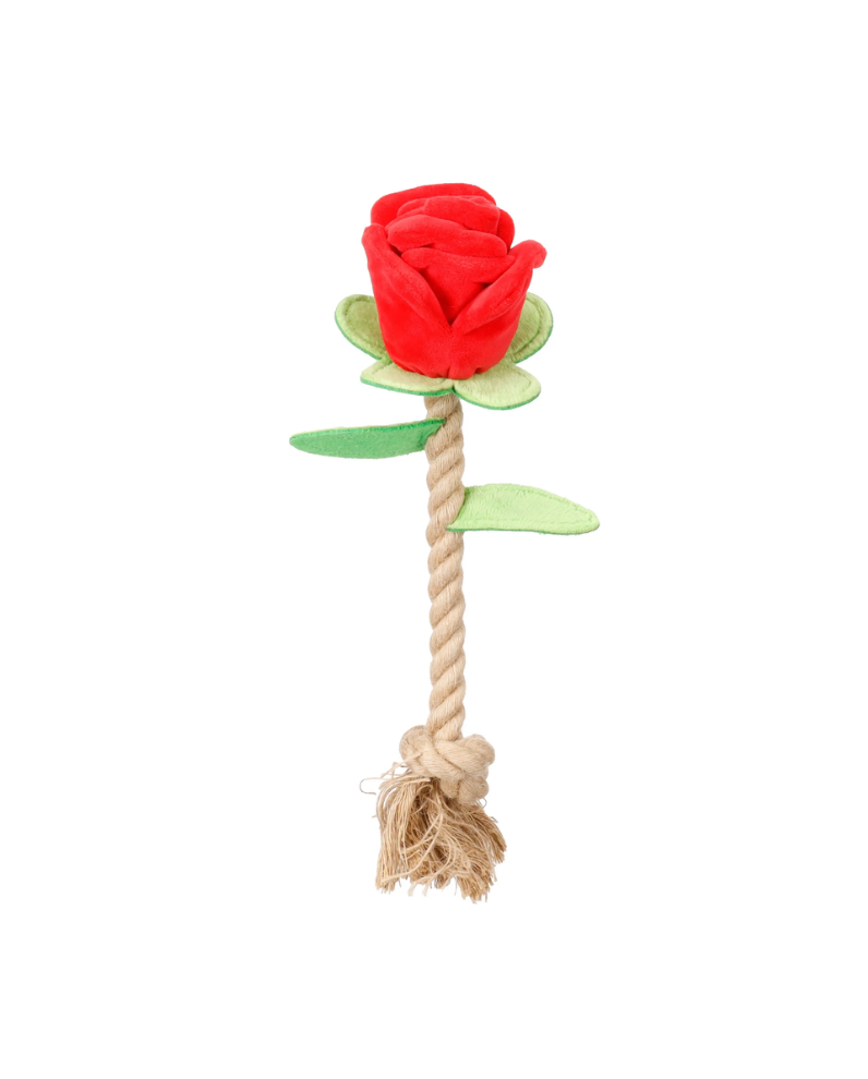 Jouet rose Saint-Valentin (30 cm) - Flamingo