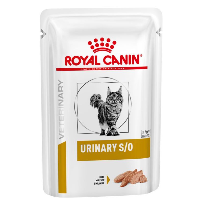 Cat Urinary S/O - en mousse (12 sachets 85 g) - Royal Canin Veterinary
