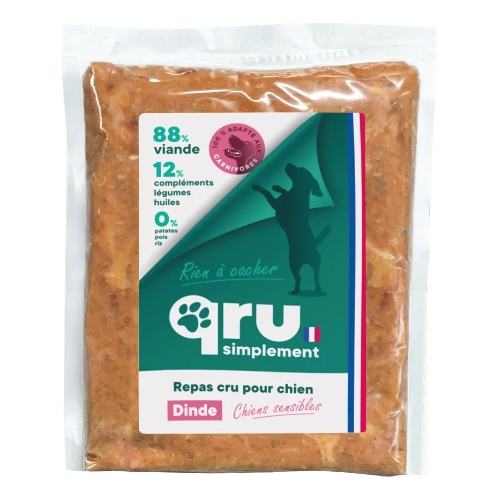 [J26010098] Recette dinde (450 g) - QRU