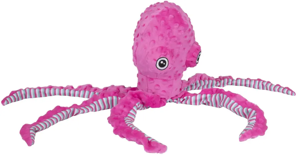 [J25050062] Peluche poulpe - Flamingo