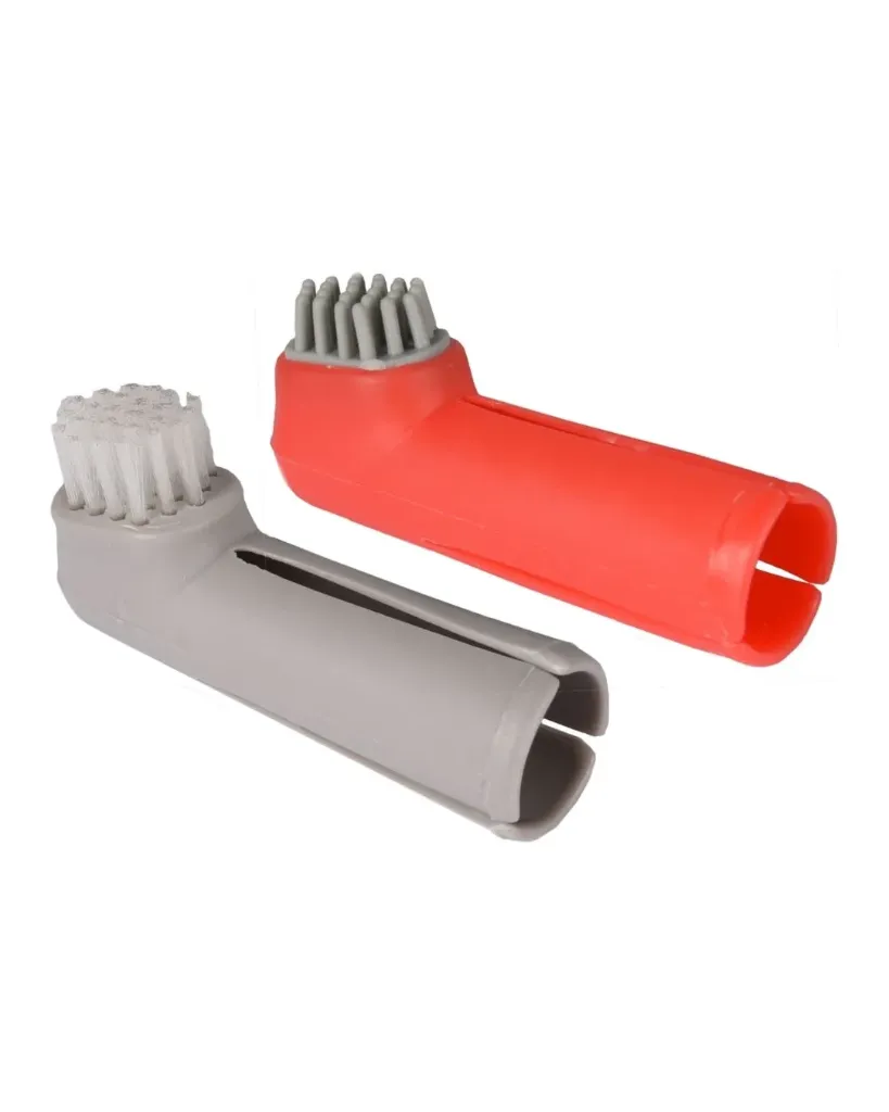 Brosse à dents de doigt - Flamingo
