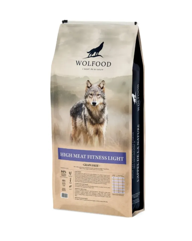 High Meat au poulet Fitness light grain free - Chien adulte/senior (3 kg) - Wolfood