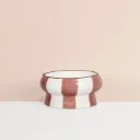 Gamelle céramique Cool Cat Club Marron & Beige  (15.5 cm) - Ziggy