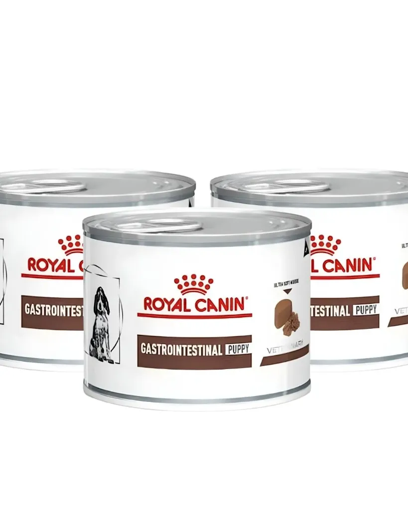 [J26020048] Dog Gastro intestinal Puppy (12 boîtes 195 g) - Royal Canin
