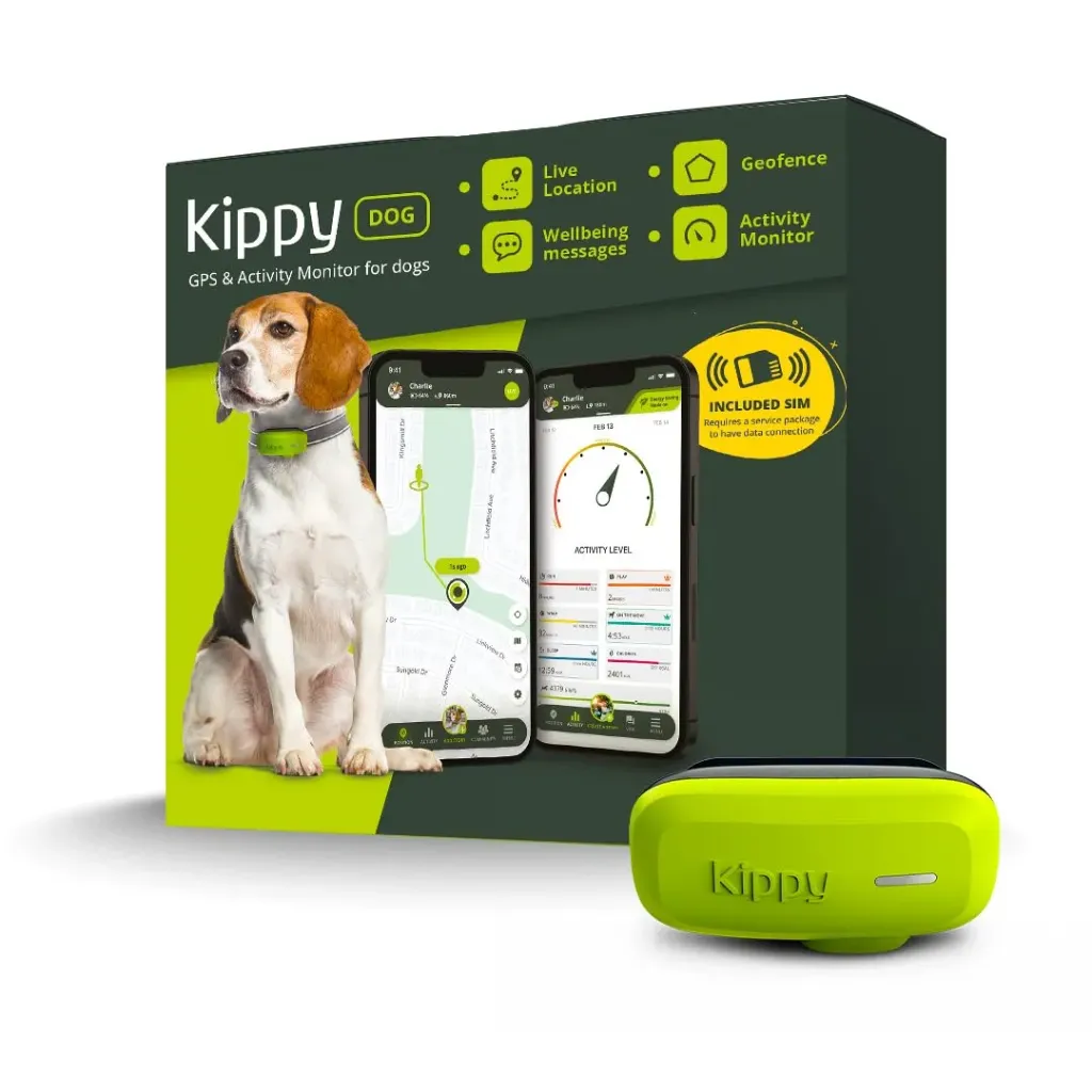 Collier GPS/Activité pour chien - Kippy