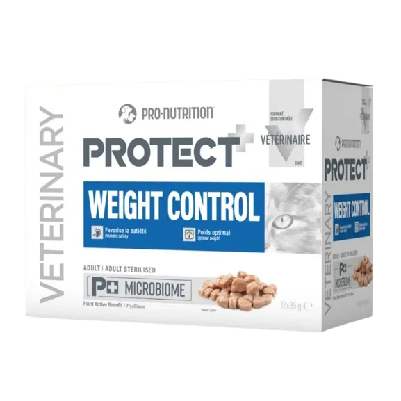 Protect Weight Control pour chat (12 pochons 85 g) - Pro-Nutrition